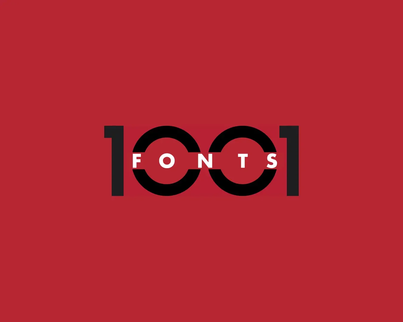 1001 Fonts Website Logo Image