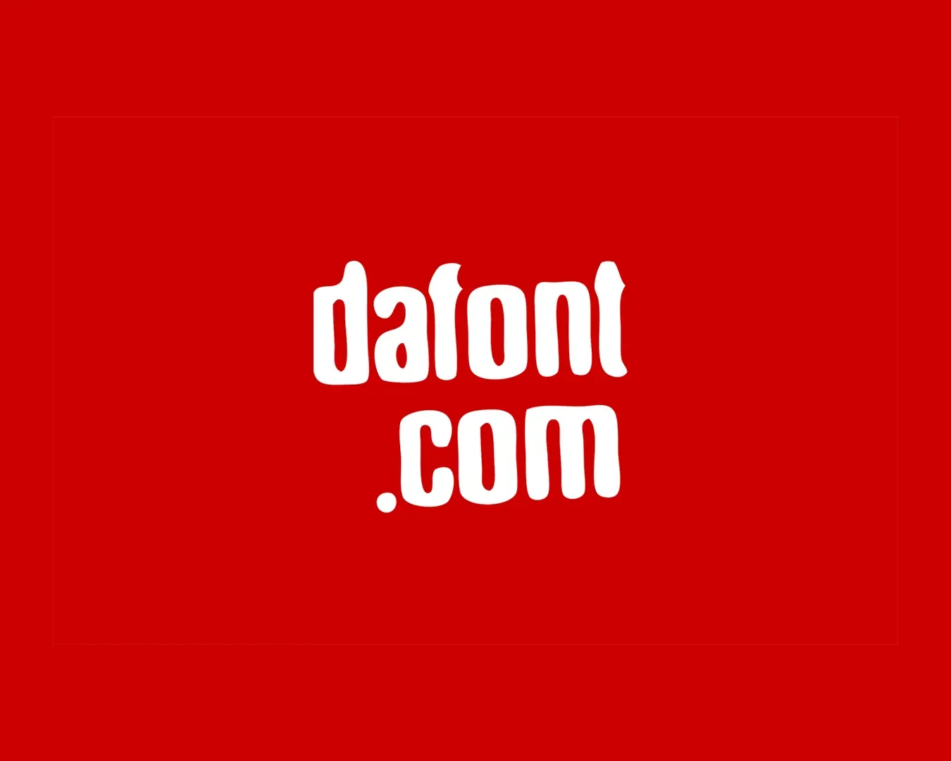 DaFont Website Logo Image